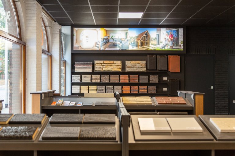 Nieuwe showroom