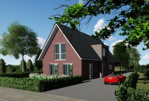 Schuurwoning in bestaande wijk